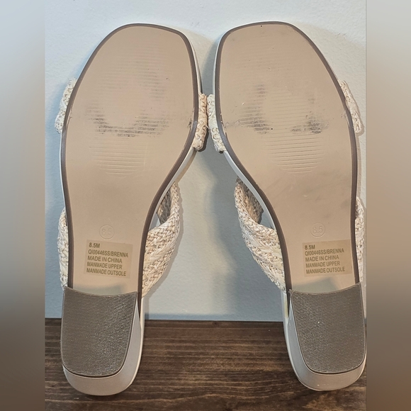 NWOT Mia Raffia Twist Slip-on Heels Women's Size 8.5M - Picture 7 of 8